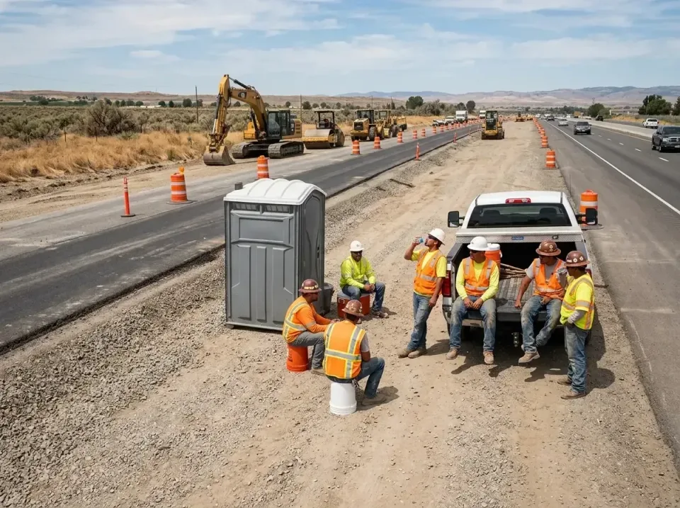 highway-road-construction-crew-007 — frequently asked questions, Porta Potty and Restroom Rentals in Alexandria, KY